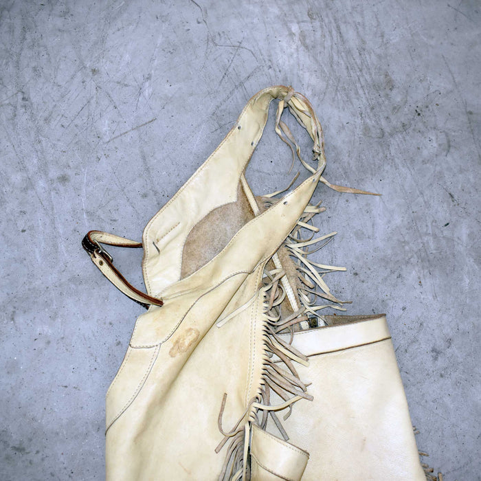 Used Cream Chaps With Fringe Sale Barn misc