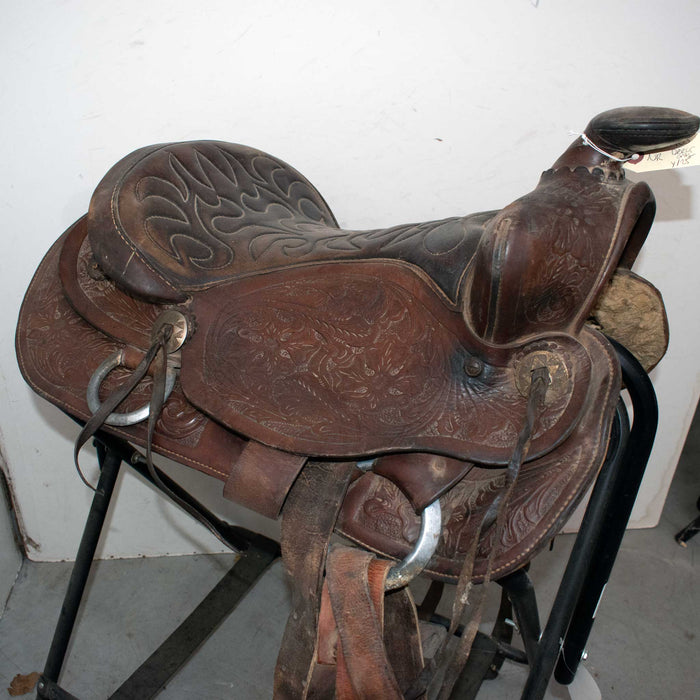 Used 15" Non-Rider Decor Only Saddle Sale Barn misc