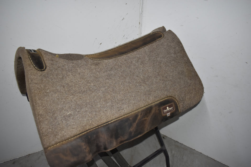 Used Classic Equine Wool Felt Saddle Pad