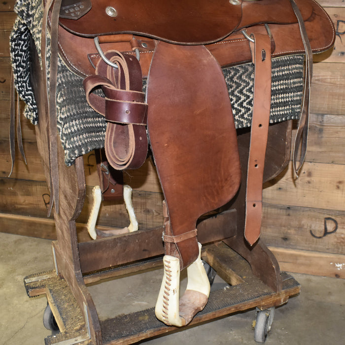 Used 17" Circle T Saddlery Rider Saddle Sale Barn Circle T Saddlery