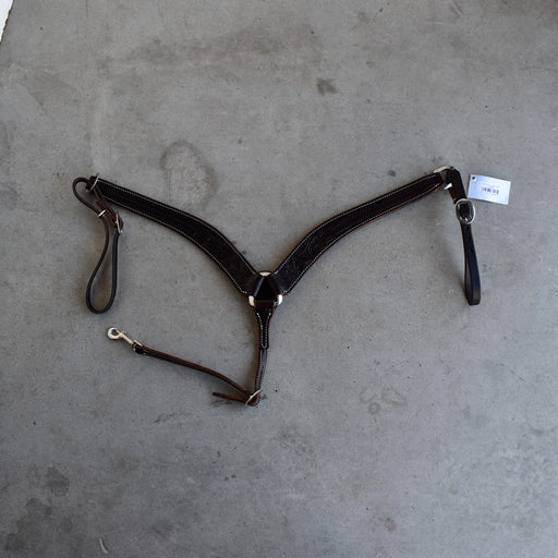 NEW Jeff Smith Floral Tooled Breast Collar Sale Barn Jeff Smith