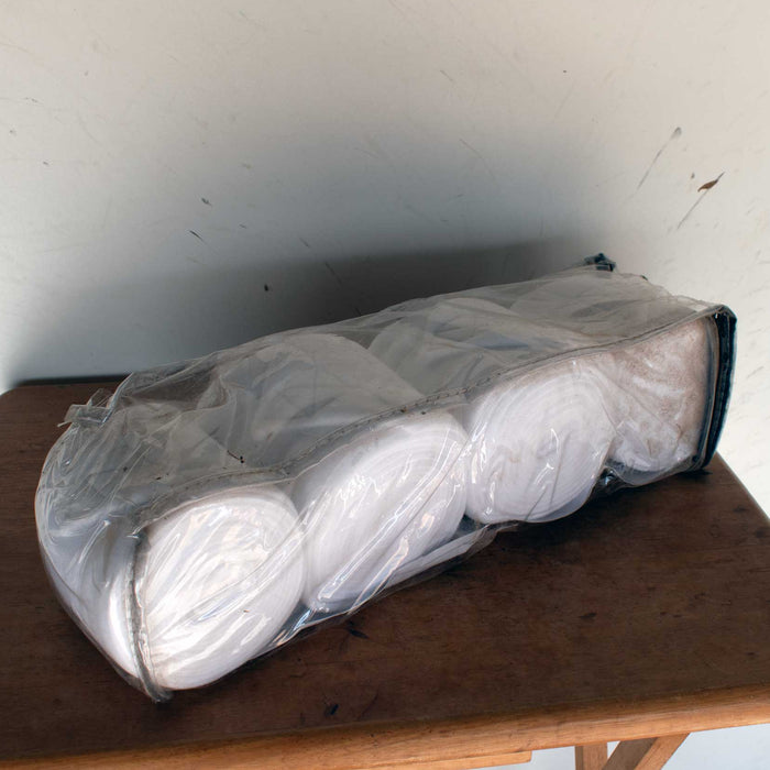 Like NEW Mustang White Polo Wraps Set Of 4 Sale Barn Mustang