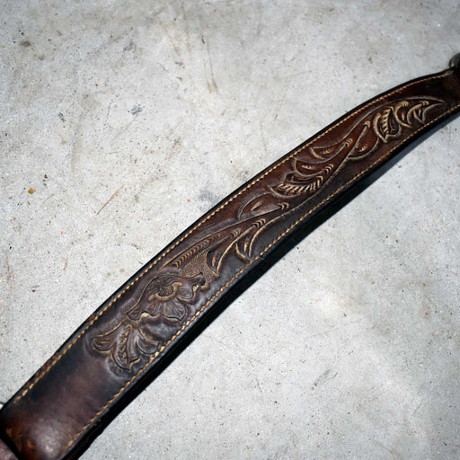 Used Floral Tooled Breast Collar Sale Barn misc