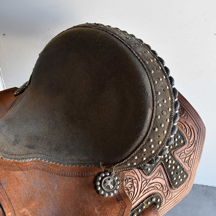 Used 15" Silver Royal Rider Saddle Sale Barn Silver Royal