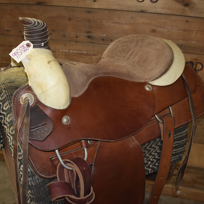 Used 17" Circle T Saddlery Rider Saddle Sale Barn Circle T Saddlery
