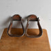 Used Monel Stirrups with Leather Lining Sale Barn Teskey's