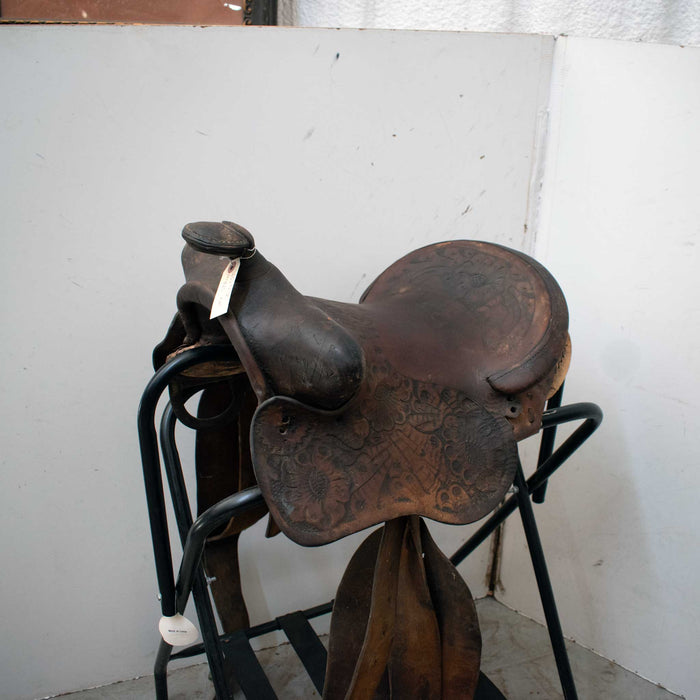Used 14" Non-Rider Decor Only Saddle Sale Barn misc