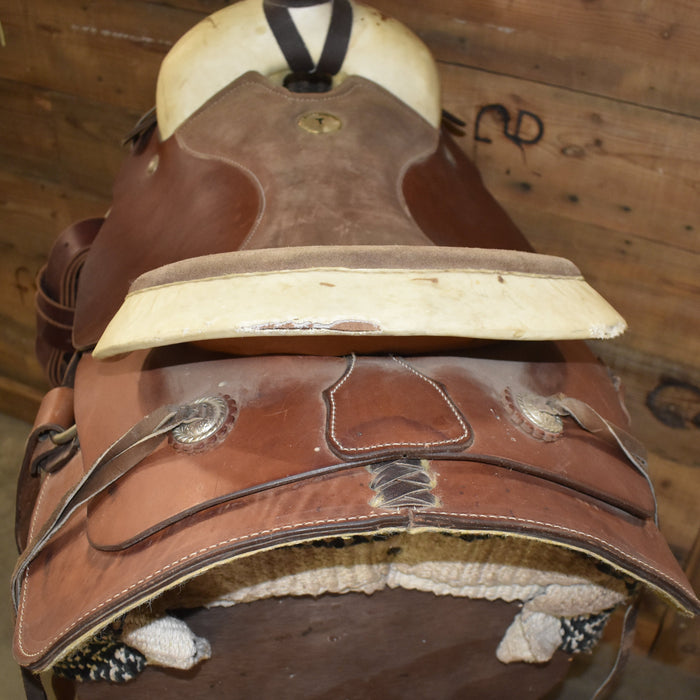 Used 17" Circle T Saddlery Rider Saddle Sale Barn Circle T Saddlery