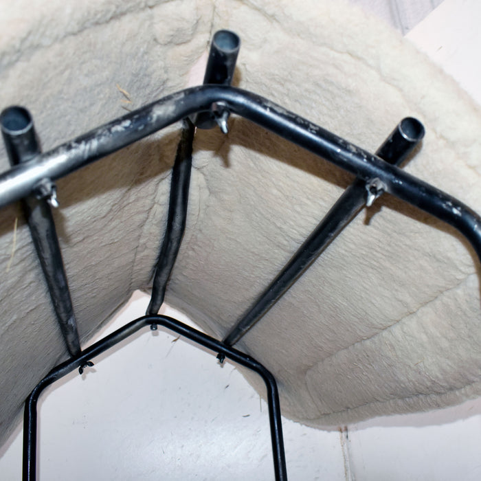 Lightly Used Classic Equine Biofit Fleece Bottom Saddle Pad Sale Barn Classic Equine