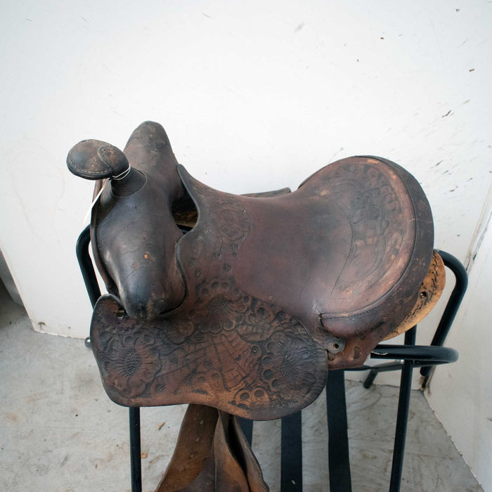 Used 14" Non-Rider Decor Only Saddle Sale Barn misc