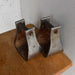 Used Monel Stirrups with Leather Lining Sale Barn Teskey's