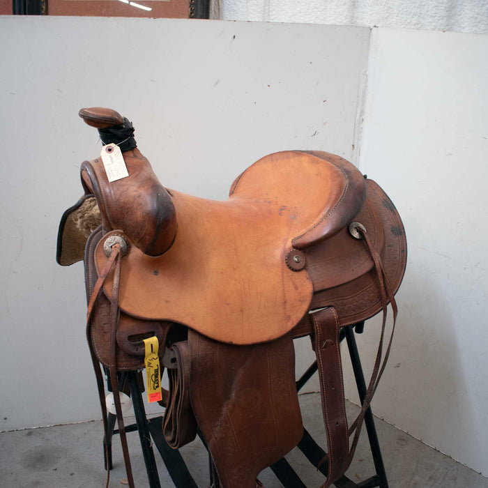 Used 15" Colorado Saddlery Rider Saddle Sale Barn Denver Colorado Saddlery
