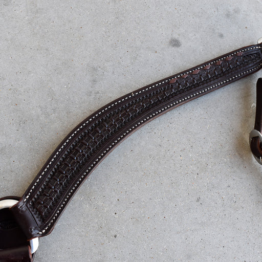 NEW Jeff Smith Geometric Tooled Breast Collar Sale Barn Jeff Smith