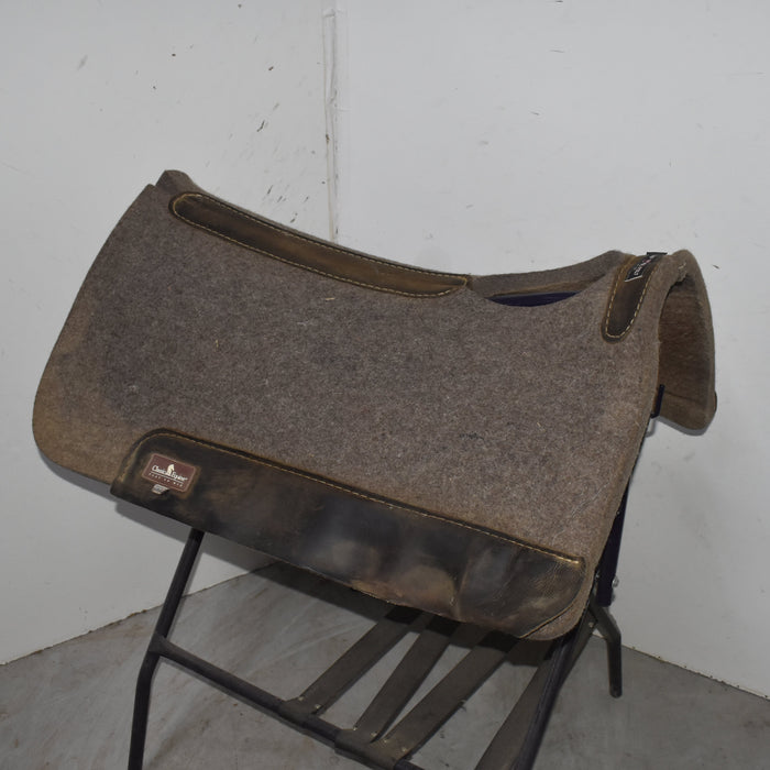 Used Classic Equine Wool Felt Saddle Pad