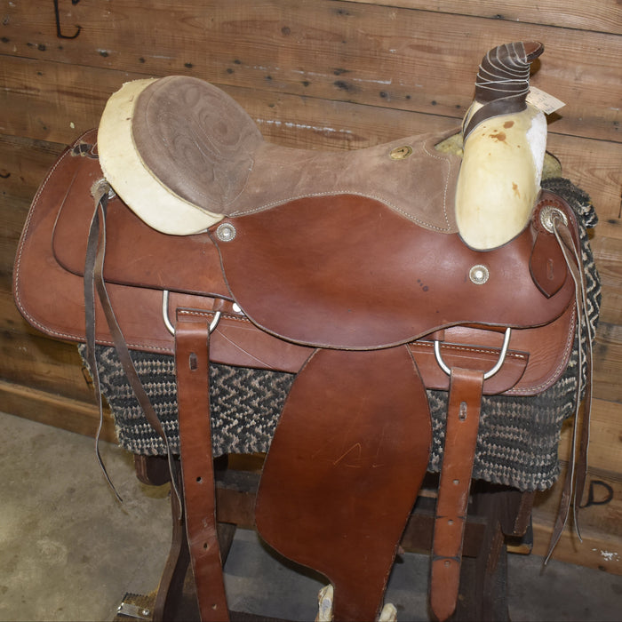 Used 17" Circle T Saddlery Rider Saddle Sale Barn Circle T Saddlery