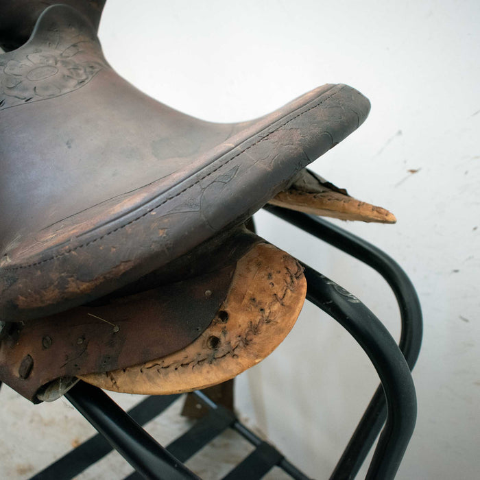 Used 14" Non-Rider Decor Only Saddle Sale Barn misc