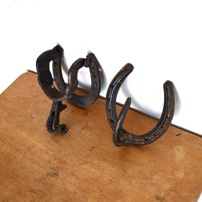 Used Assorted Door Knocker and Coat / Bridle Hook