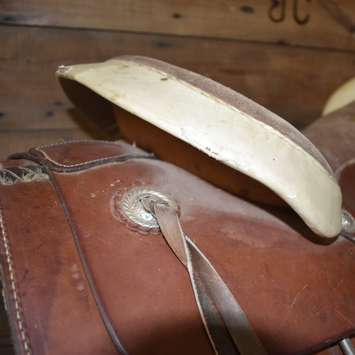 Used 17" Circle T Saddlery Rider Saddle Sale Barn Circle T Saddlery