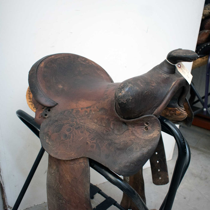 Used 14" Non-Rider Decor Only Saddle Sale Barn misc