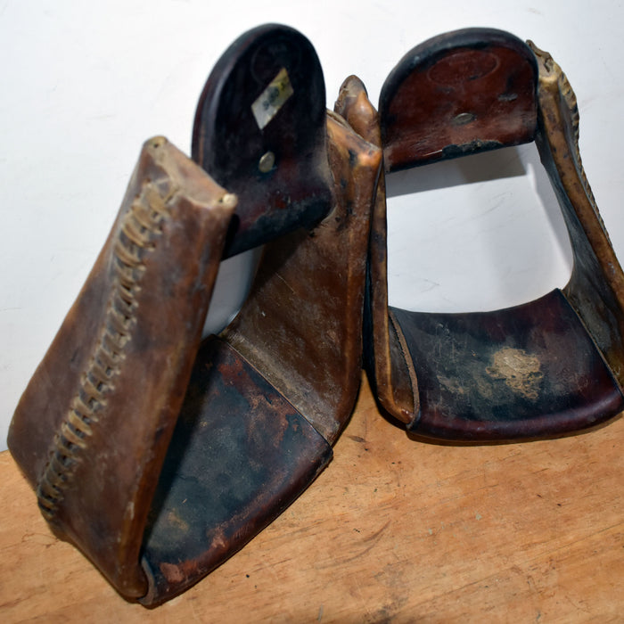 Used 3" Rawhide Stirrups Sale Barn misc