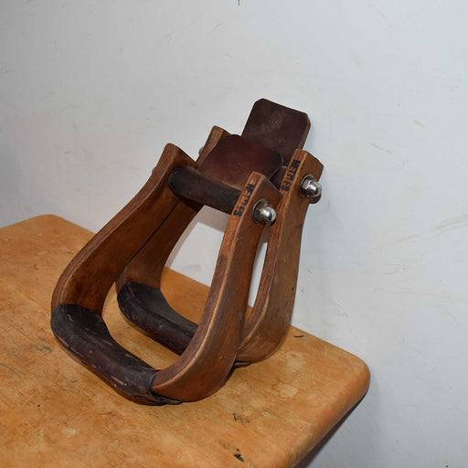 Used Nettles Wooden Stirrups Sale Barn Nettles