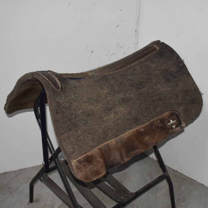 Used Classic Equine Wool Felt Saddle Pad