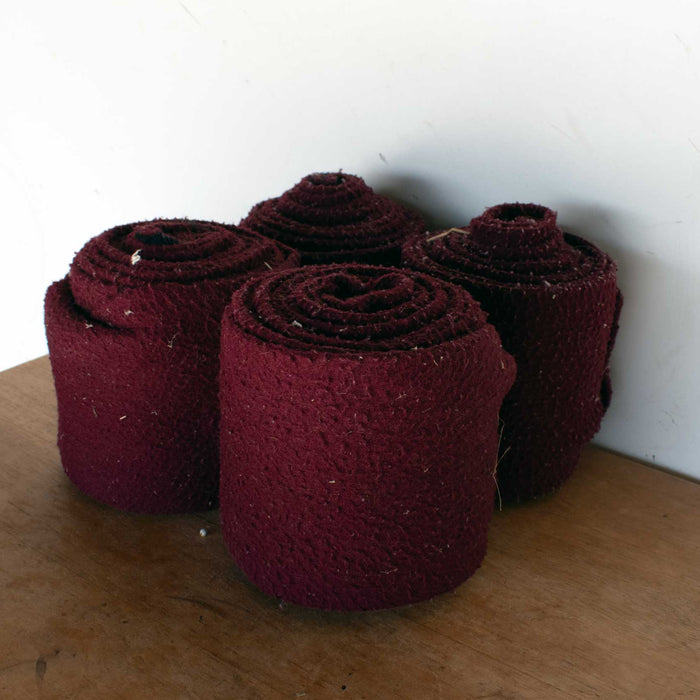 Used Maroon 4ft Polo Wraps Set Of 4 Sale Barn misc
