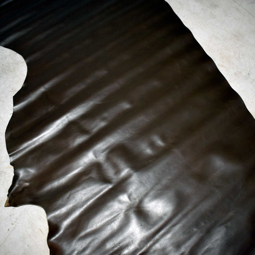 NEW Dark Army Green Top Grain Leather Hide Piece Sale Barn misc