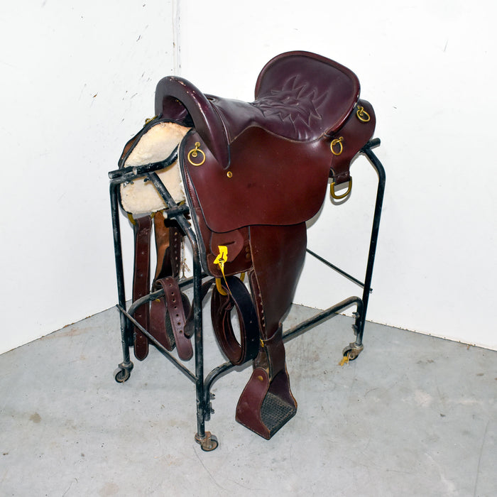 Used 17" English Rider Saddle Sale Barn misc