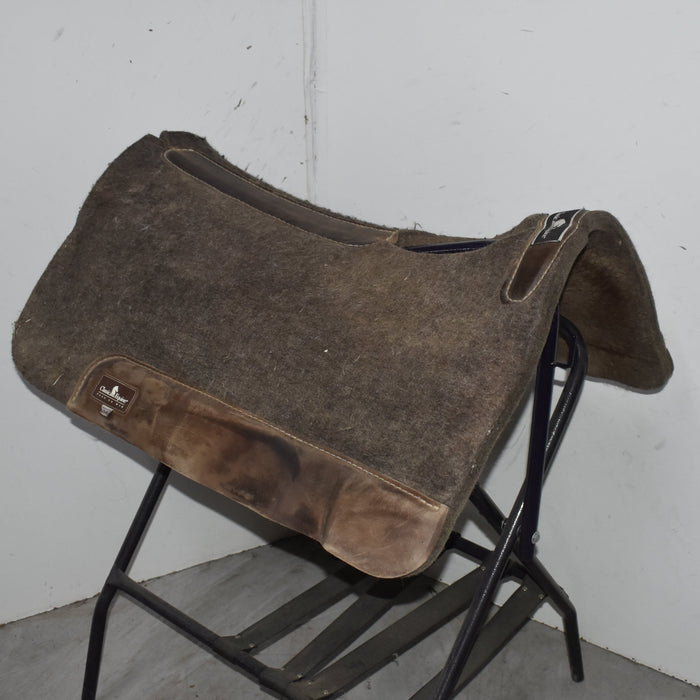 Used Classic Equine Wool Felt Saddle Pad