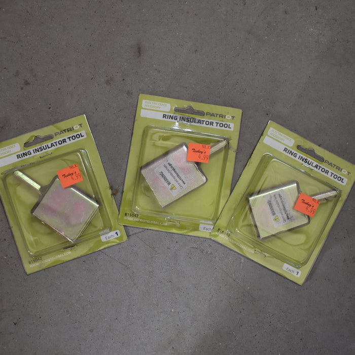 NEW Discontinued Patriot Ring Insulator Tool 1pk Bundle Of 3 Sale Barn Patriot