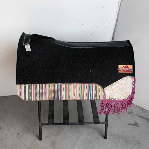 Used Best Ever Customized Rowdy Rose Saddle Pad Sale Barn Best Ever