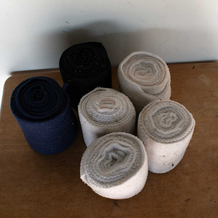 Used Assorted 3ft Polo Wraps Set Of 6 Sale Barn misc