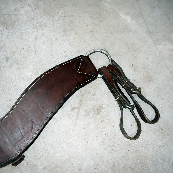 Used 28" Heavy Oiled Breast Collar Sale Barn misc