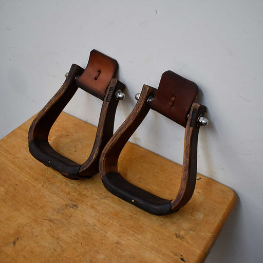 Used Nettles Wooden Stirrups Sale Barn Nettles