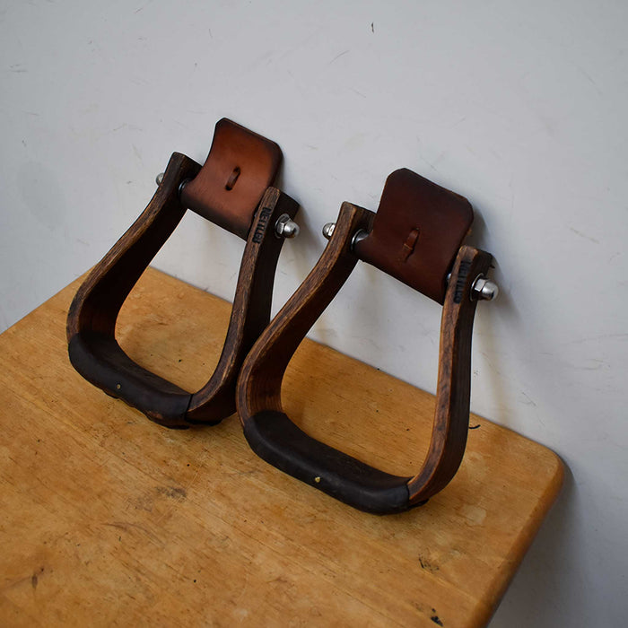 Used Nettles Wooden Stirrups Sale Barn Nettles