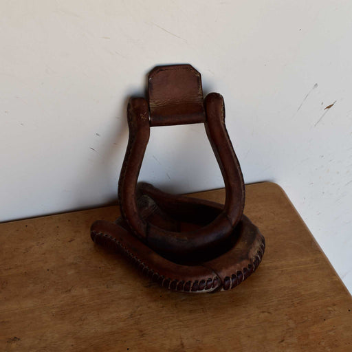 Used Leather Covered Oxbow Stirrups Sale Barn Teskey's