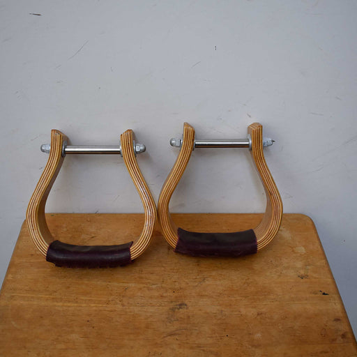 Used Light Wooden Stirrups Sale Barn Misc