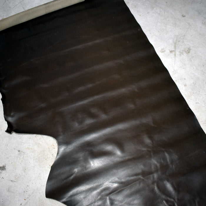 NEW Dark Army Green Top Grain Leather Hide Piece Sale Barn misc