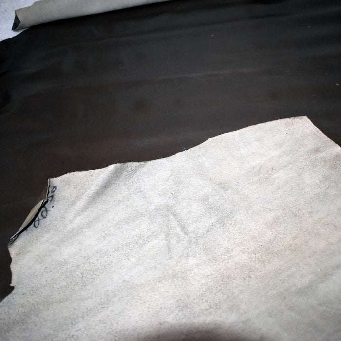 NEW Dark Army Green Top Grain Leather Hide Piece Sale Barn misc
