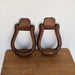 Used Leather Covered Oxbow Stirrups Sale Barn Teskey's