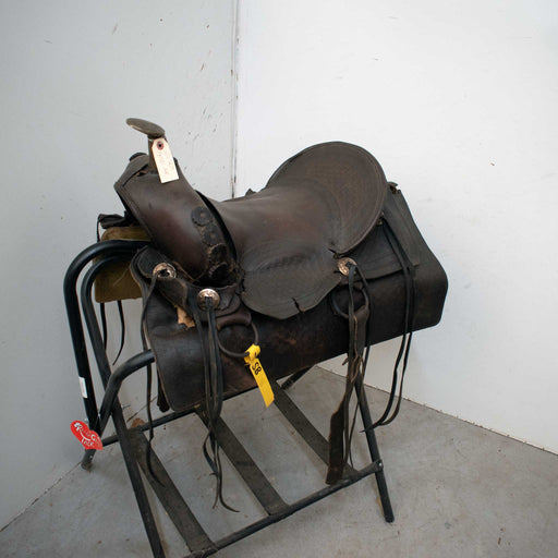Used 15" Non-Rider Decor Only Saddle Sale Barn misc