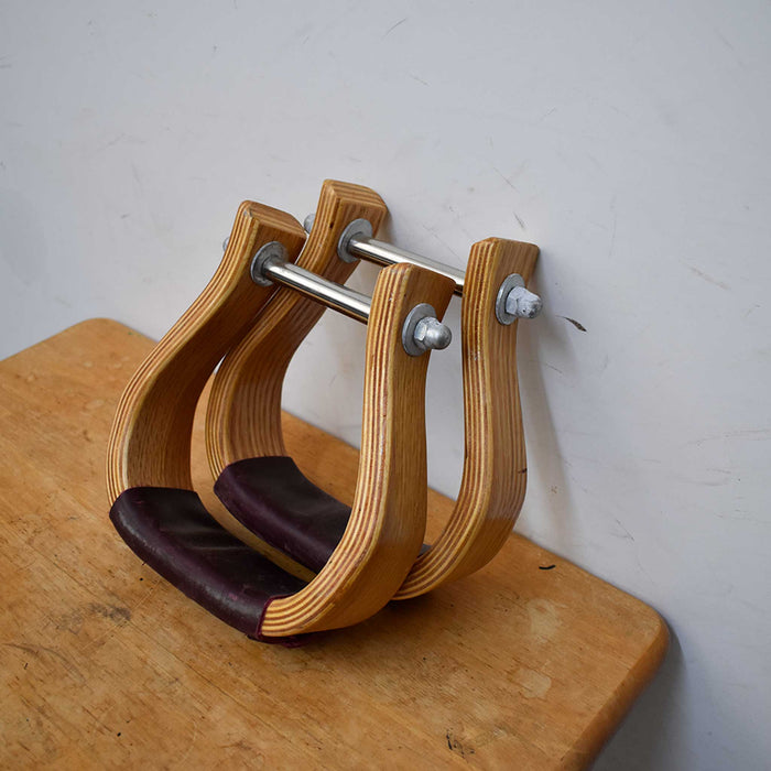 Used Light Wooden Stirrups Sale Barn Misc