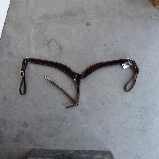 NEW Jeff Smith Tooled Breast Collar Sale Barn Jeff Smith