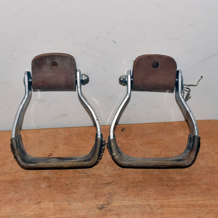 Lightly Used 2" Roo-Hide Saddlery Stirrups Sale Barn ROO HIDE