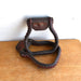 Used Rawhide Covered Metal Stirrups With Latigo Lining Stirrups Sale Barn Teskey's