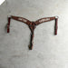 Used Cactus Saddlery Roughout Breast Collar Sale Barn CACTUS SADDLERY