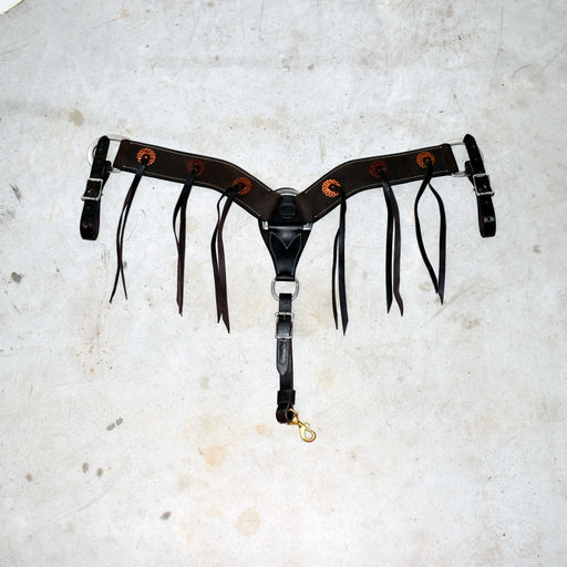 LIKE NEW Martin Fringed Breast Collar Sale Barn Martin Saddlery