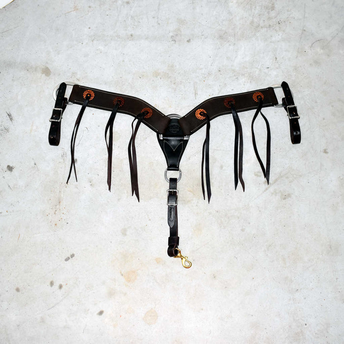 LIKE NEW Martin Fringed Breast Collar Sale Barn Martin Saddlery