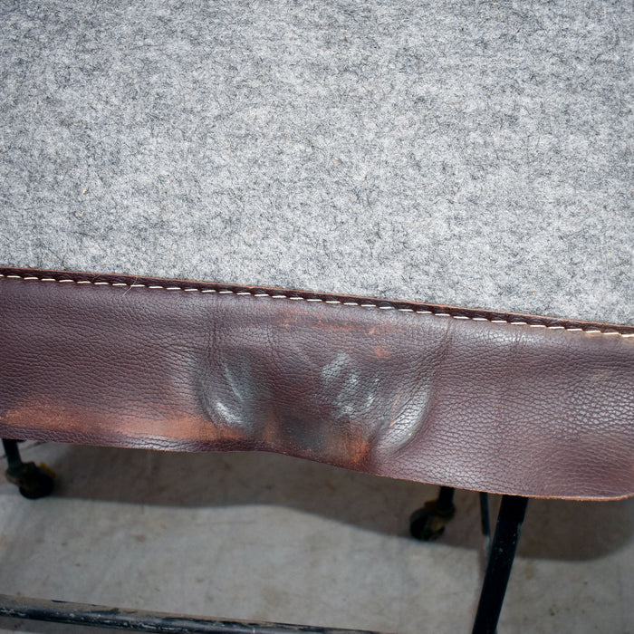 Lightly Used Classic Equine Wool Top Felt Saddle Pad Sale Barn Classic Equine